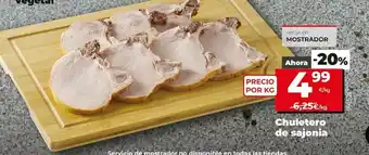 Dia Chuletero de cerdo oferta