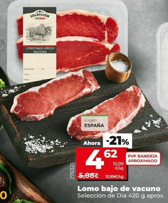 La Plaza de DIA Lomo de vaca oferta