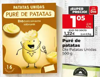 Dia Puré de patatas 500g oferta