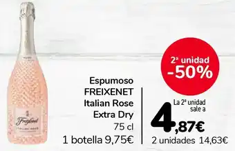 Carrefour Espumoso freixenet italian rose extra dry oferta