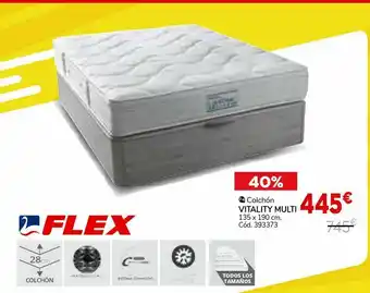 Conforama Colchón vitality multi oferta