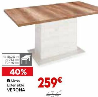 Conforama Mesa extensible oferta