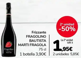 Carrefour Frizzante fragolino bautista marti fragola oferta
