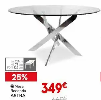 Conforama Mesa redonda oferta