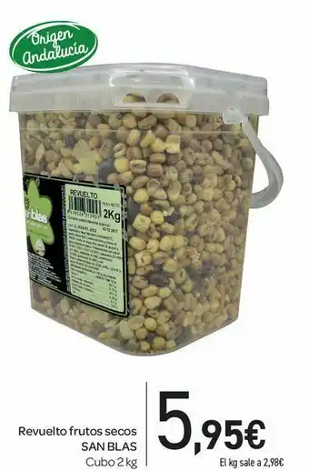 Covap Revuelto de frutos secos san blas, cubo 2 kg oferta