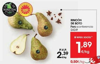 Eroski Rincón de soto pera conferencia d.o.p oferta