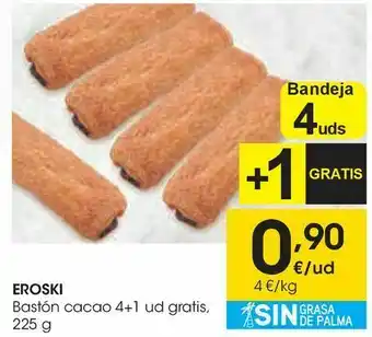 Eroski Eroski bastón cacao 4+1 oferta