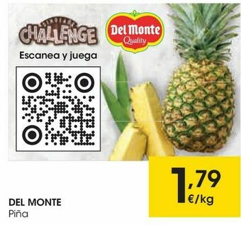 Eroski Del monte piña oferta
