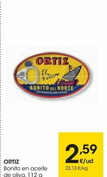 Eroski Ortiz bonito en aceite de oliva oferta