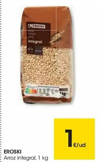 Eroski Eroski arroz integral oferta