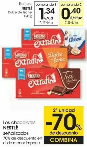 Eroski Nestlé dulce de leche oferta