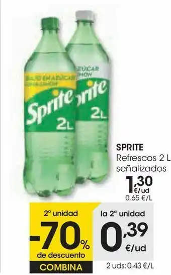 Eroski Sprite refresco oferta