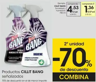 Eroski Productos cillit bang señalizados oferta