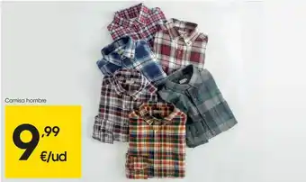 Eroski Camisa hombre oferta