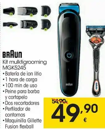 Eroski Braun kit mulkitgrooming mgk5245 oferta