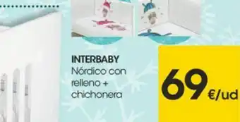 Eroski Interbaby nórdico con relleno + chichonera oferta