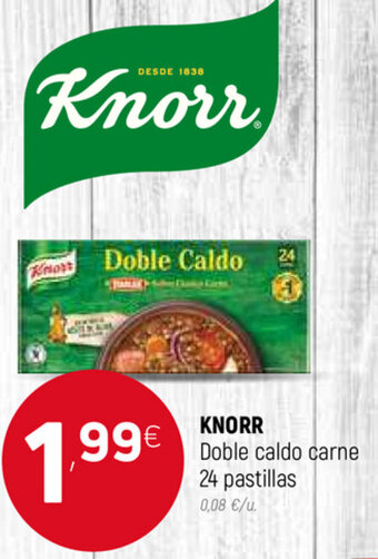 Coviran Knorr Doble caldo carne oferta