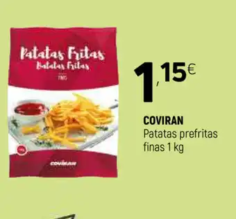 Coviran Coviran Patatas frefritas finas 1kg oferta