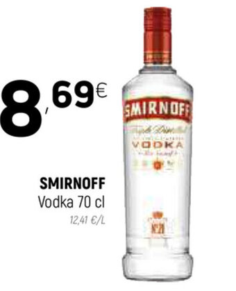 Smirnoff Vodka 70cl