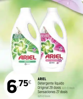 Coviran Ariel Detergente liquido Original oferta