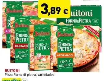 Hiperber Pizza Forno di pietra, variedades oferta