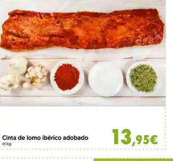 Hiper Usera Cinta de lomo ibérico adobado oferta