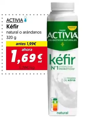 Hiper Usera ACTIVIA Kéfir natural o arándanos 320 g oferta