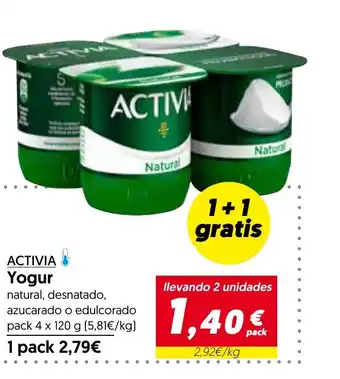 Hiper Usera ACTIVIA Yogur oferta