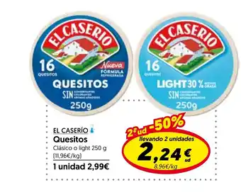 Hiper Usera EL CASERÍO Quesitos) oferta