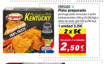 Hiper Usera Plato preparado oferta