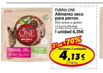 Hiper Usera PURINA ONE Alimento seco para perros oferta
