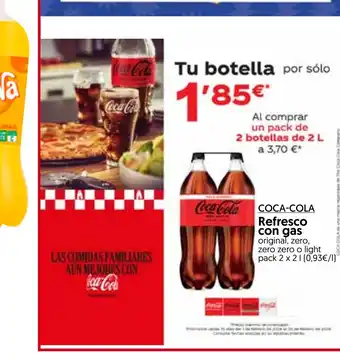 Hiper Usera COCA-COLA Refresco con gas oferta