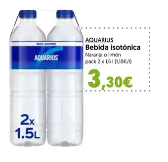 Hiper Usera AQUARIUS Bebida isotónica oferta