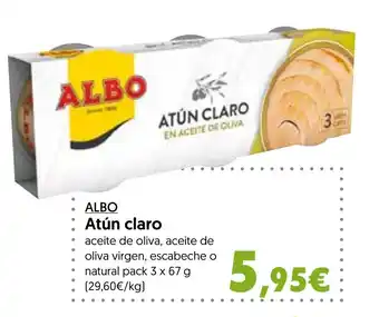 Hiper Usera ALBO Atún claro oferta