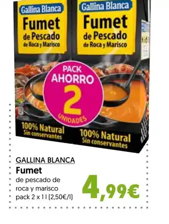 Hiper Usera GALLINA BLANCA Fumet oferta