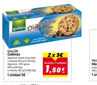 Hiper Usera GULLÓN Galletas oferta