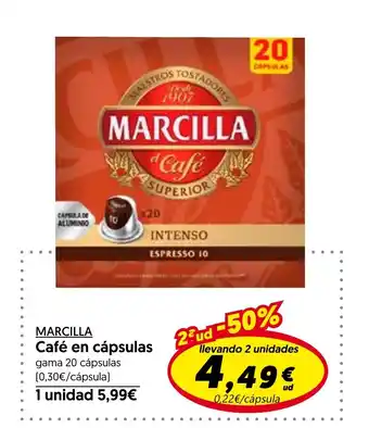 Hiper Usera Café en cápsulas oferta
