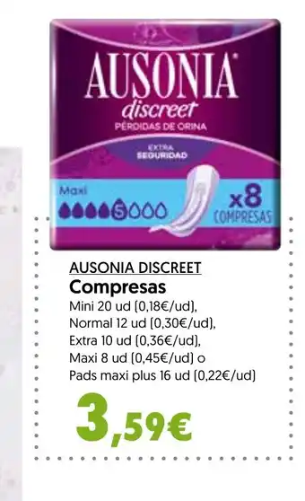 Hiper Usera AUSONIA DISCREET oferta