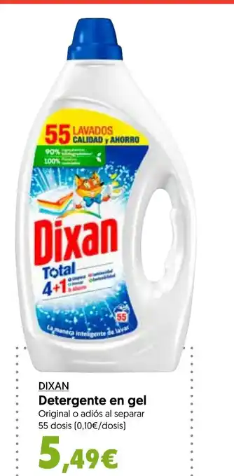 Hiper Usera DIXAN Detergente en gel oferta