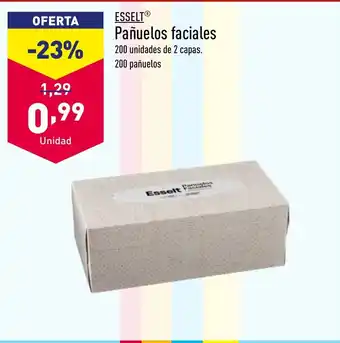 ALDI Pañuelos faciales oferta