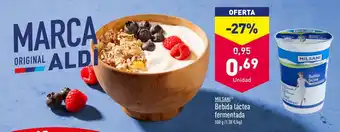 ALDI MILSANIⓇ Bebida láctea fermentada oferta