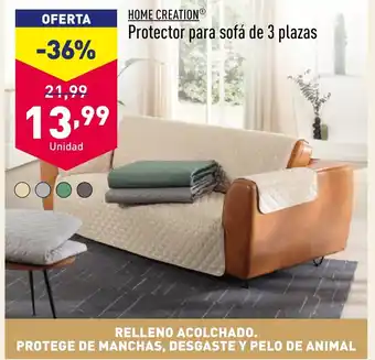 ALDI Protector para sofá de 3 plazas oferta