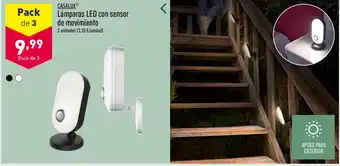ALDI Lámparas LED con sensor de movimiento oferta