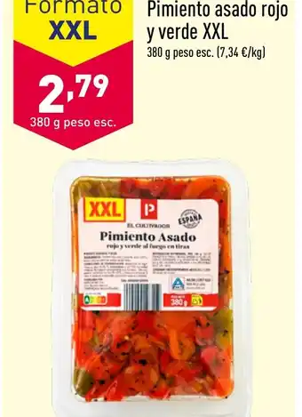 ALDI Pimiento asado rojo y verde XXL oferta