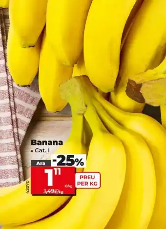 Dia Banana . Cat. I oferta