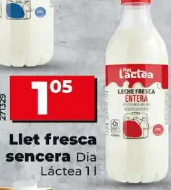 Dia Llet fresca sencera Dia oferta