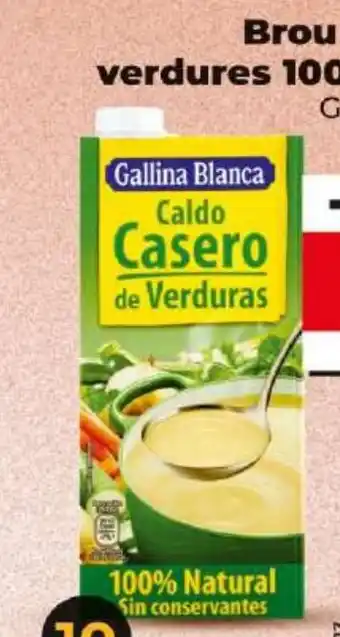 Dia Brou casolà de verdures 100% natural Gallina Blanca brik 11 oferta