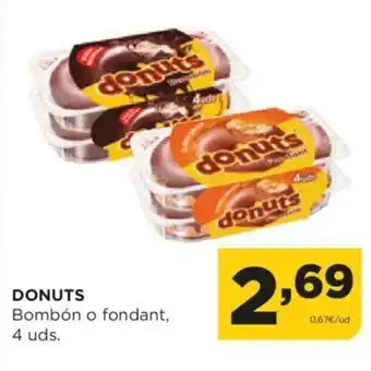 Alimerka DONUTS Bombón o fondant, 4 uds. oferta