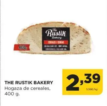 Alimerka THE RUSTIK BAKERY Hogaza de cereales, 400 g. oferta