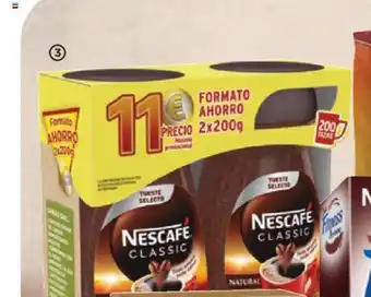 Alimerka NESCAFÉ Natural o descafeinado, 200 g. pack 2 oferta